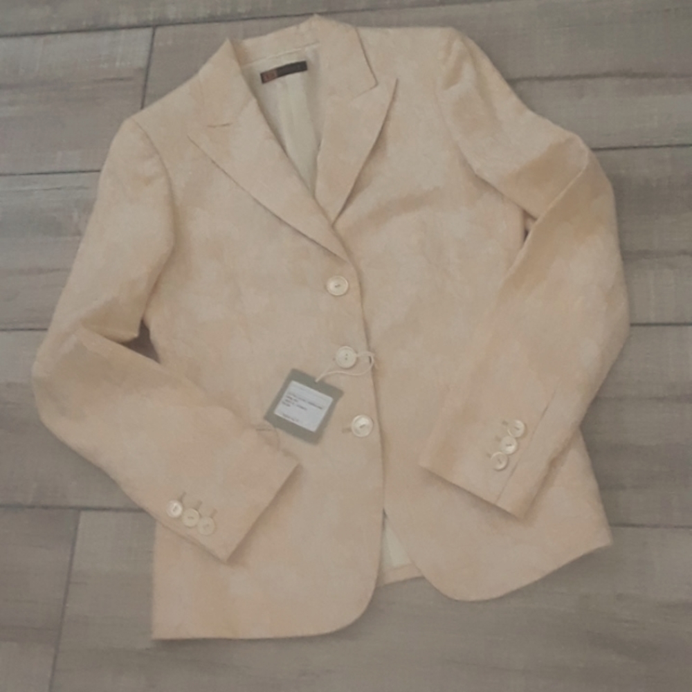 GORGEOUS!! GIORGIO'S OF PALM BEACH..LINEN/SILK BLAZER